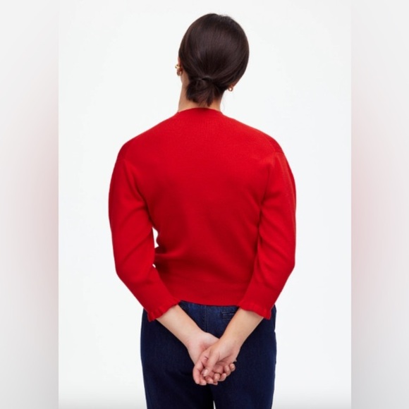 Madewell Ruffle Sweater - Picture 3 of 7